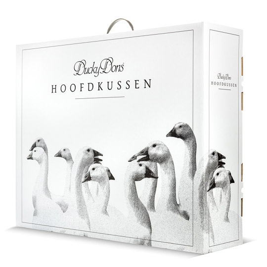 krab Bedrog Betrouwbaar Ducky Dons 90% eendendons kussen (60x70cm) | Donskussen.nl