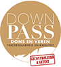 Downpass logo voor verantwoord dons